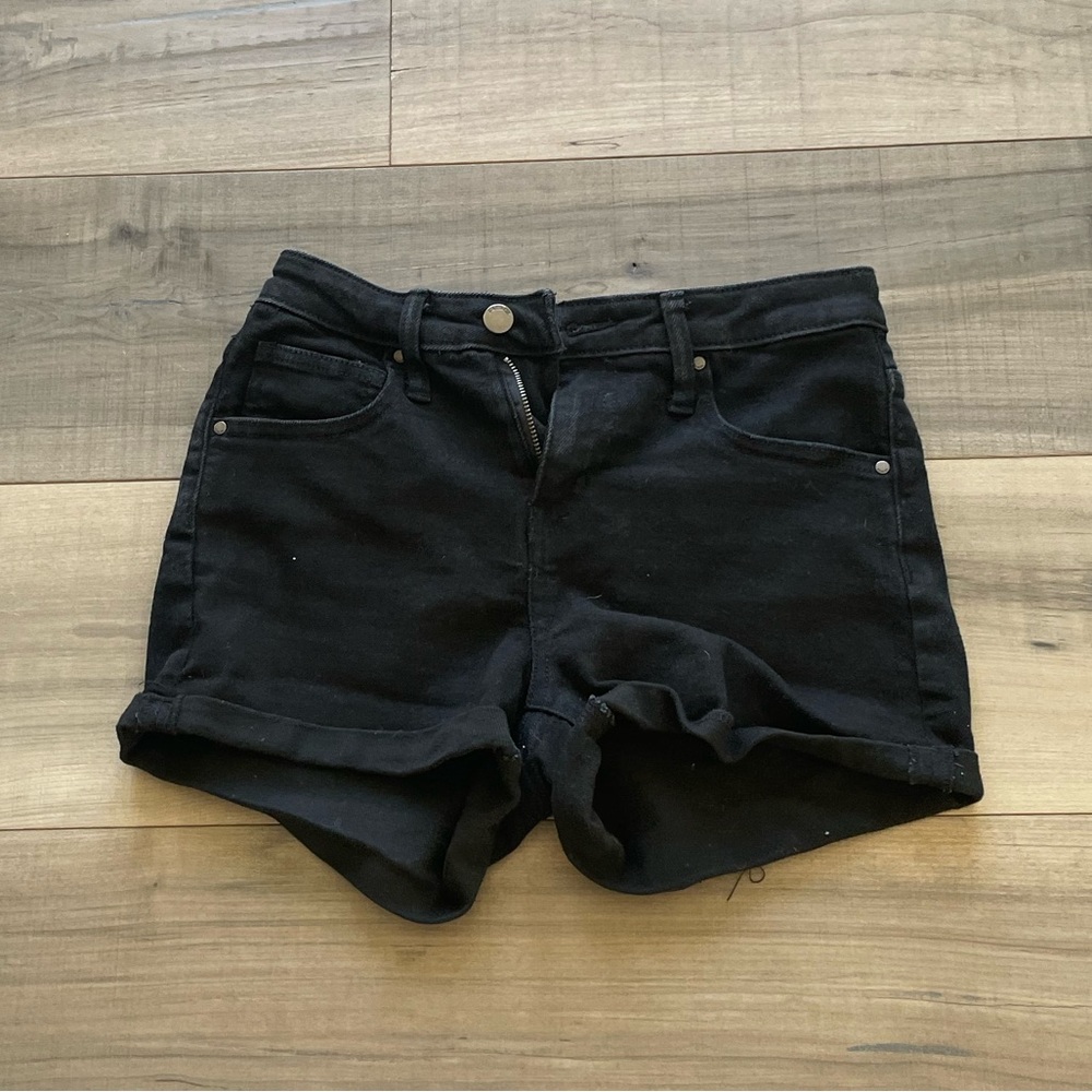 RSQ Tillys Black Jean Shorts